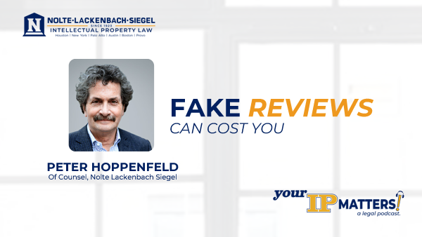 Peter Hoppenfeld: Your IP Matters! Legal podcast image.